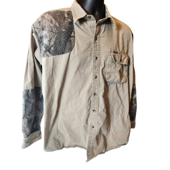 Guide Series Shirt Mens Large Button Up Camo Workwear Hunting Rugged Tactical - Picture 1 of 9